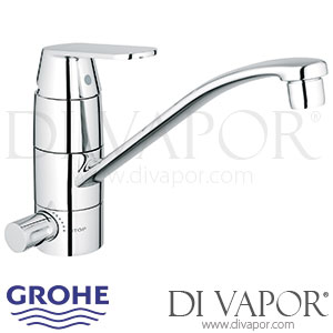 Grohe Eurosmart Cosmopolitan Single-Lever Sink Mixer (1/2 Inch) - 2010 to 2016 - Spare Parts 31161000 GEN1